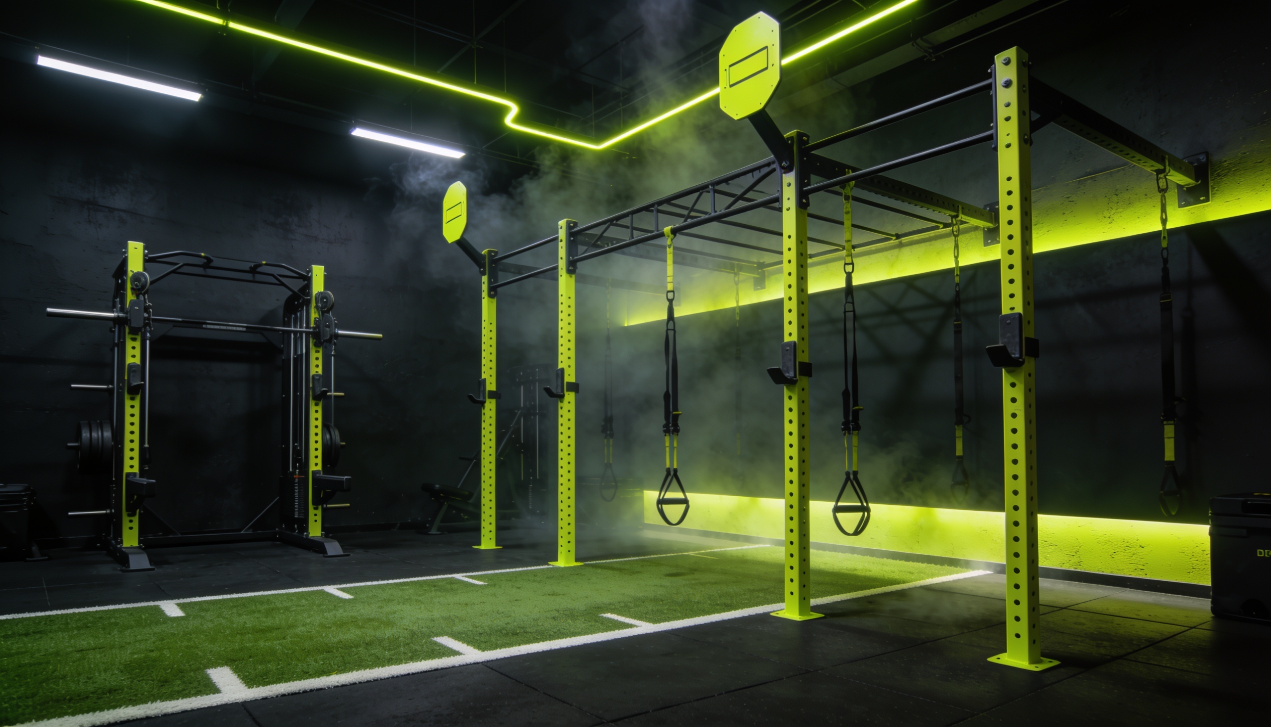 The training floor