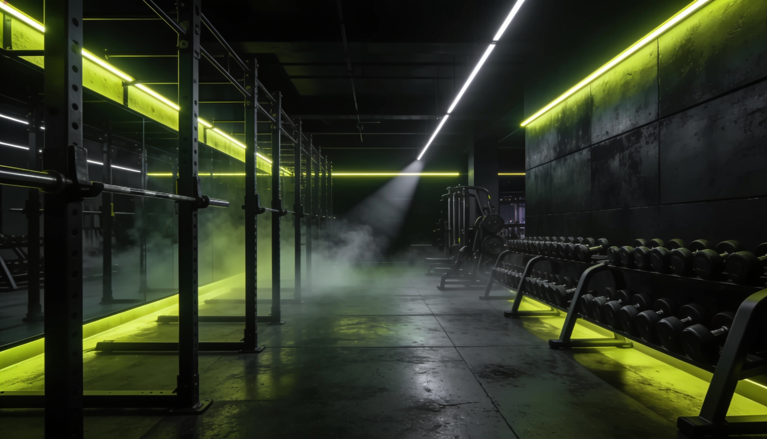 Wide view of the main training floor at Orixa Fitness